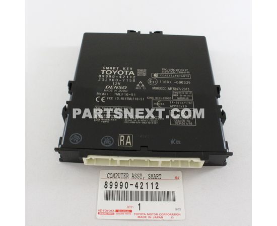 Toyota 89990-42112 COMPUTER ASSY, SMART  OEM Original Genuine 8999042112