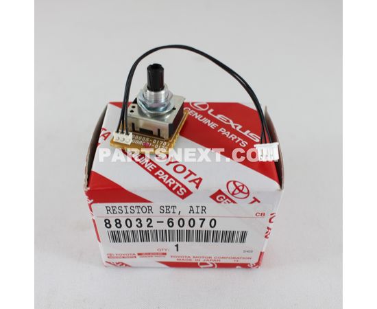 Toyota 88032-60070 RESISTOR SUB-ASSY, VARIABLE OEM Original Genuine 8803260070