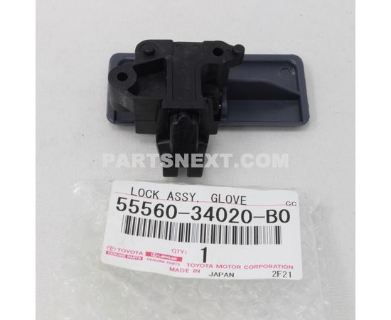 Toyota :: 55560-34020-B0 LOCK ASSY, GLOVE COMPARTMENT DOOR