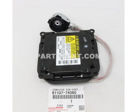 Toyota :: 81107-74060 COMPUTER SUB-ASSY, HEADLAMP LIGHT CONTROL, RH/LH