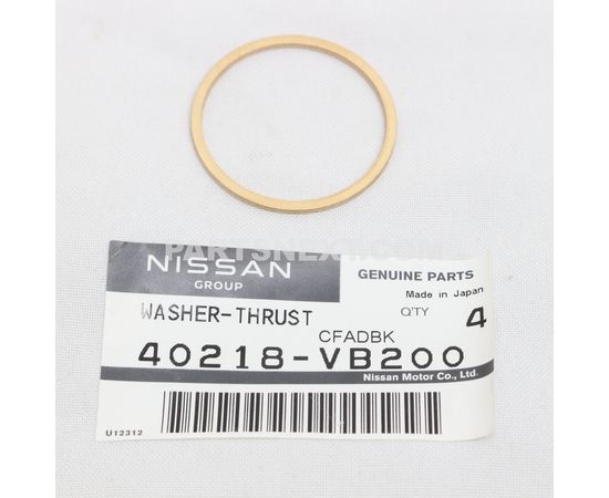Nissan 40218-VB200 WASHER-THRUST OEM Original Genuine 40218VB200